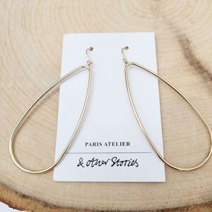 Brand New Pairs Atelier Gold Tone Earrings